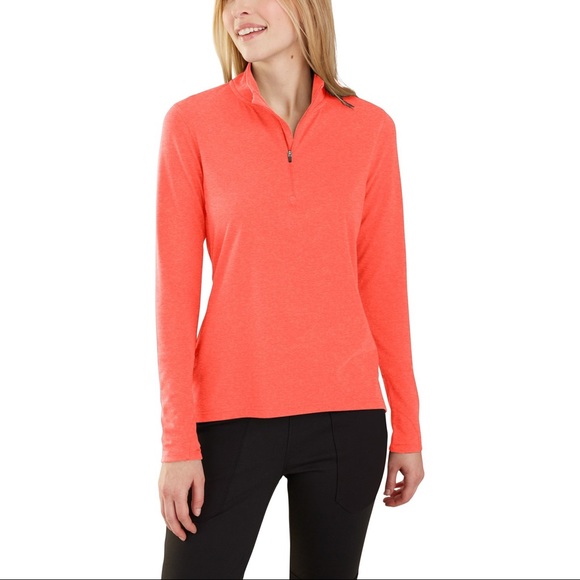 Carhartt Tops - Carhartt Force Zip Up Long Sleeves Delmont Shirt